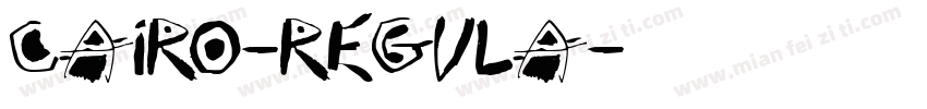 Cairo-Regula字体转换