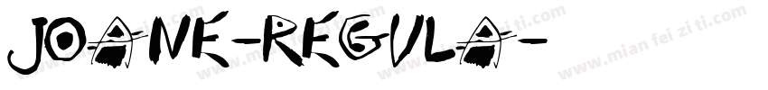 Joane-Regula字体转换