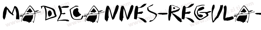 MADECannes-Regula字体转换