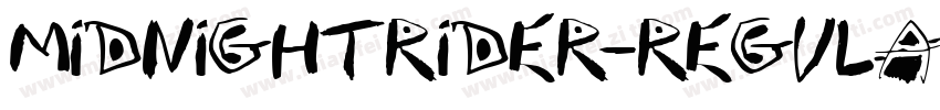 MidnightRider-Regula字体转换