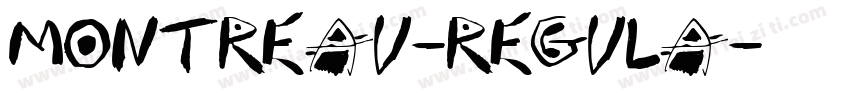 Montreau-Regula字体转换