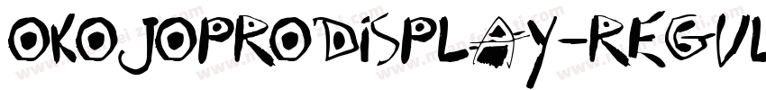 OkojoProDisplay-Regula字体转换