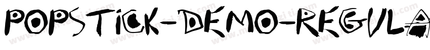 Popstick-Demo-Regula字体转换