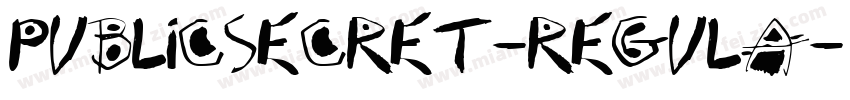 PublicSecret-Regula字体转换