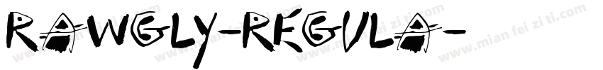 Rawgly-Regula字体转换