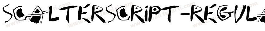 ScalterScript-Regula字体转换
