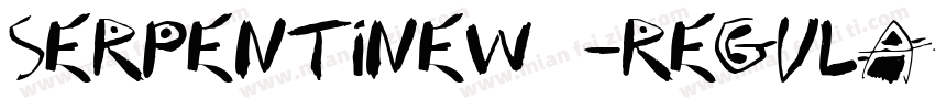 SerpentineW05-Regula字体转换
