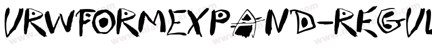 URWFormExpand-Regula字体转换