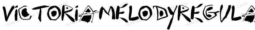 VictoriaMelodyRegula字体转换