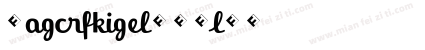 Jackie-Bold字体转换