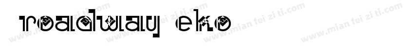 BroadwayDeko字体转换