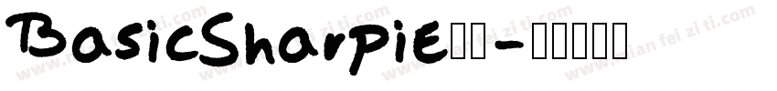 BasicSharpie字体字体转换