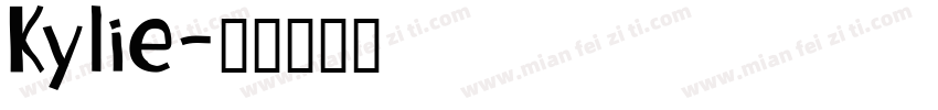 Kylie字体转换