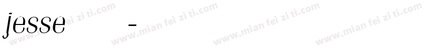 jesse简譜字体转换