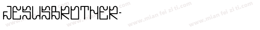JesusBrother字体转换