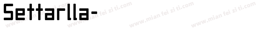 Settarlla字体转换