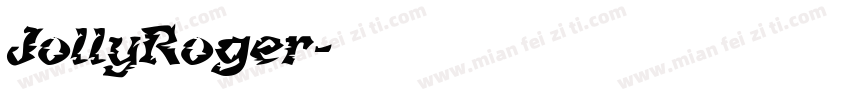 JollyRoger字体转换