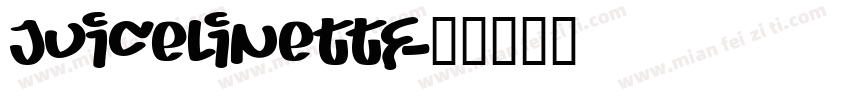 Juicelinettf字体转换