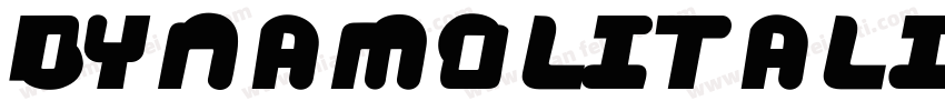 DynamoLItalicD字体转换