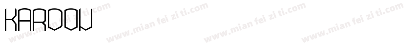 kardon字体转换