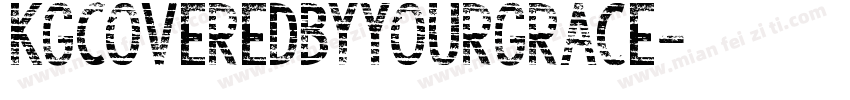 KGCoveredByYourGrace字体转换