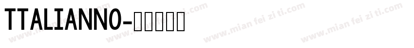 ttalianno字体转换