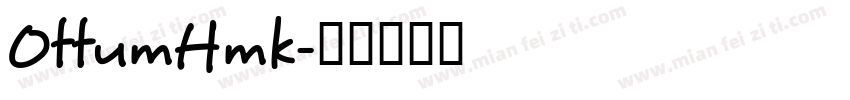 OttumHmk字体转换