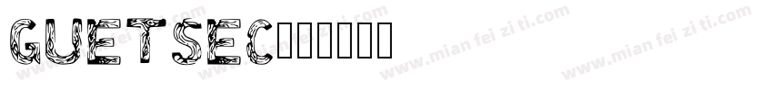 GUETSEC字体转换