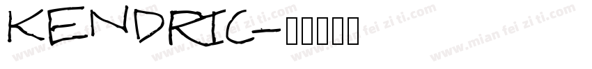 KENDRIC字体转换