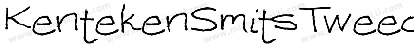 KentekenSmitsTweedui字体转换