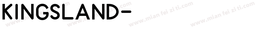 Kingsland字体转换