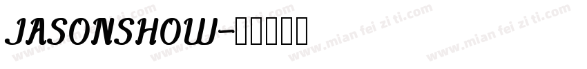 JASONSHOW字体转换