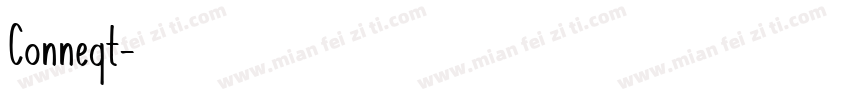 Conneqt字体转换