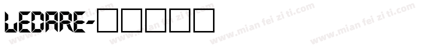 Ledare字体转换