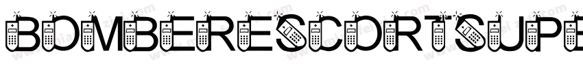 BomberEscortSuperItalic-3za3G字体转换
