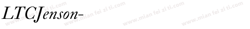 LTCJenson字体转换