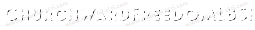 ChurchwardFreedomLBShdw字体转换