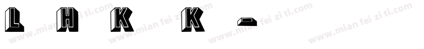 LeeHonKongKai字体转换