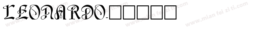 LEONARDO字体转换