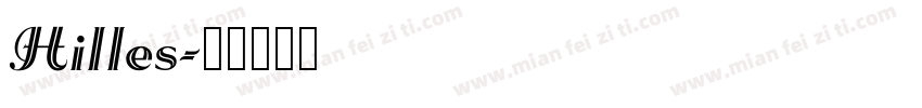 Hilles字体转换