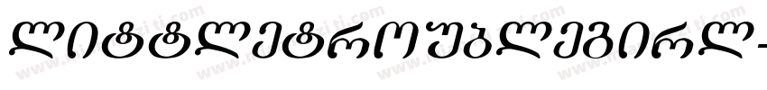 littletroublegirl字体转换