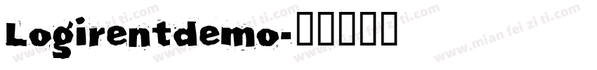 Logirentdemo字体转换