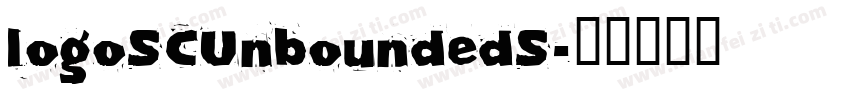 logoSCUnboundedS字体转换
