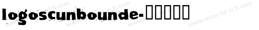logoscunbounde字体转换