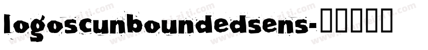 logoscunboundedsens字体转换