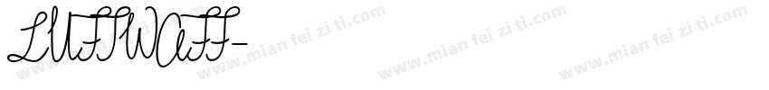 LUFTWAFF字体转换