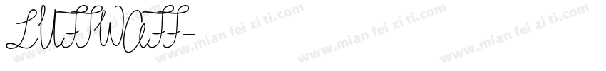 LUFTWAFF字体转换