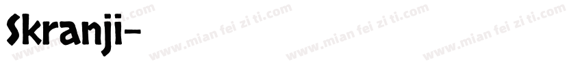 Skranji字体转换
