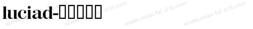luciad字体转换