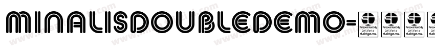 MinalisDoubleDemo字体转换